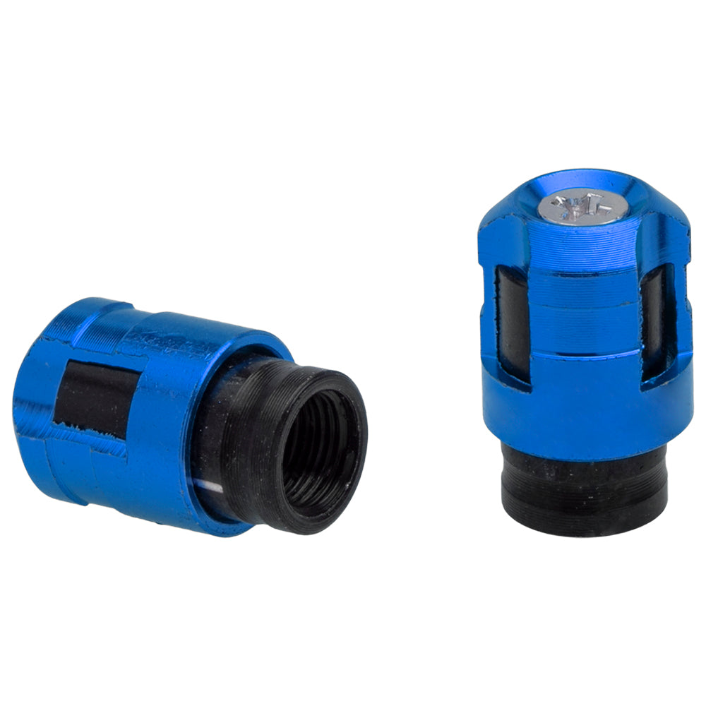 Tapa para Válvula Americana JW1024 Ranurado Azul GX Motor