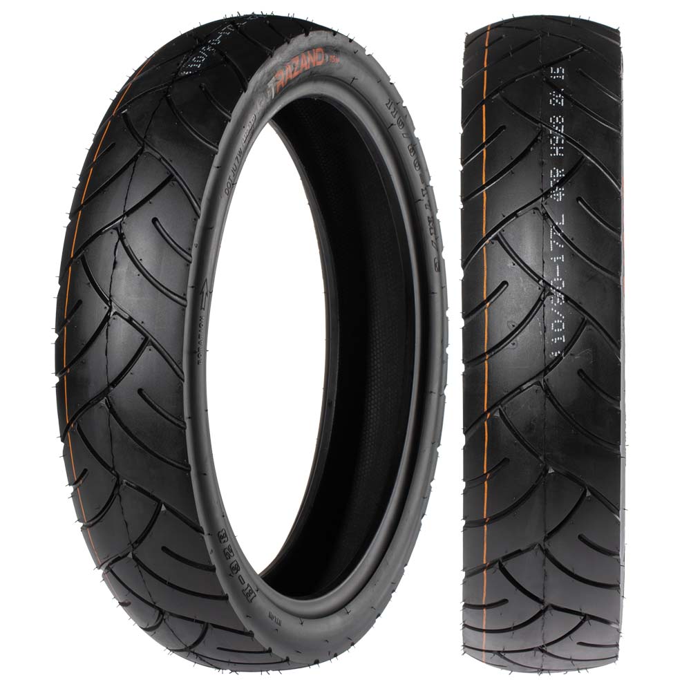 Llanta Trazano 110/80-17 TS18 TT Trasera Tipo Calle