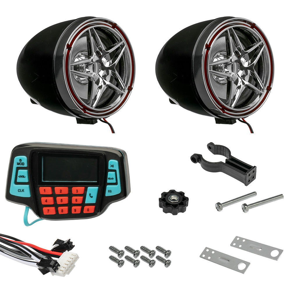 Radio MP3 Negro con Bluetooth 03