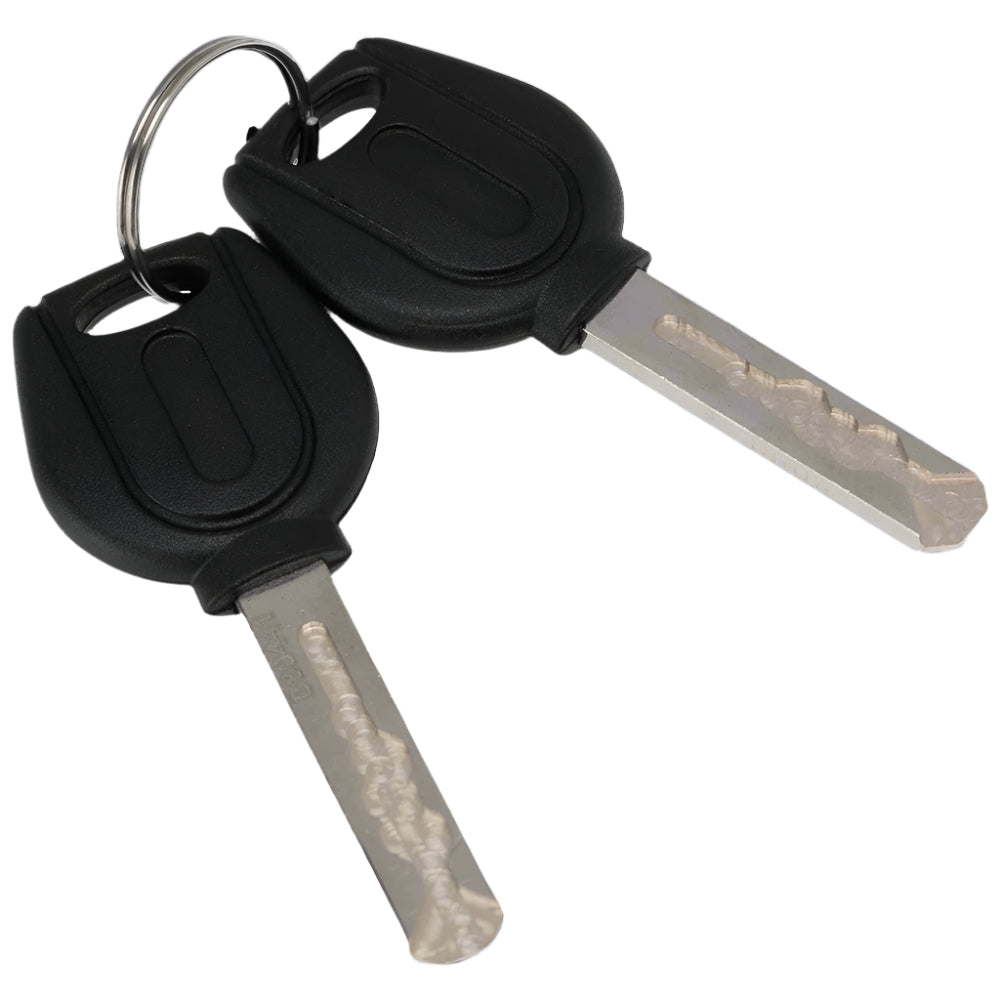 Candado disco con alarma Verde limón TY123