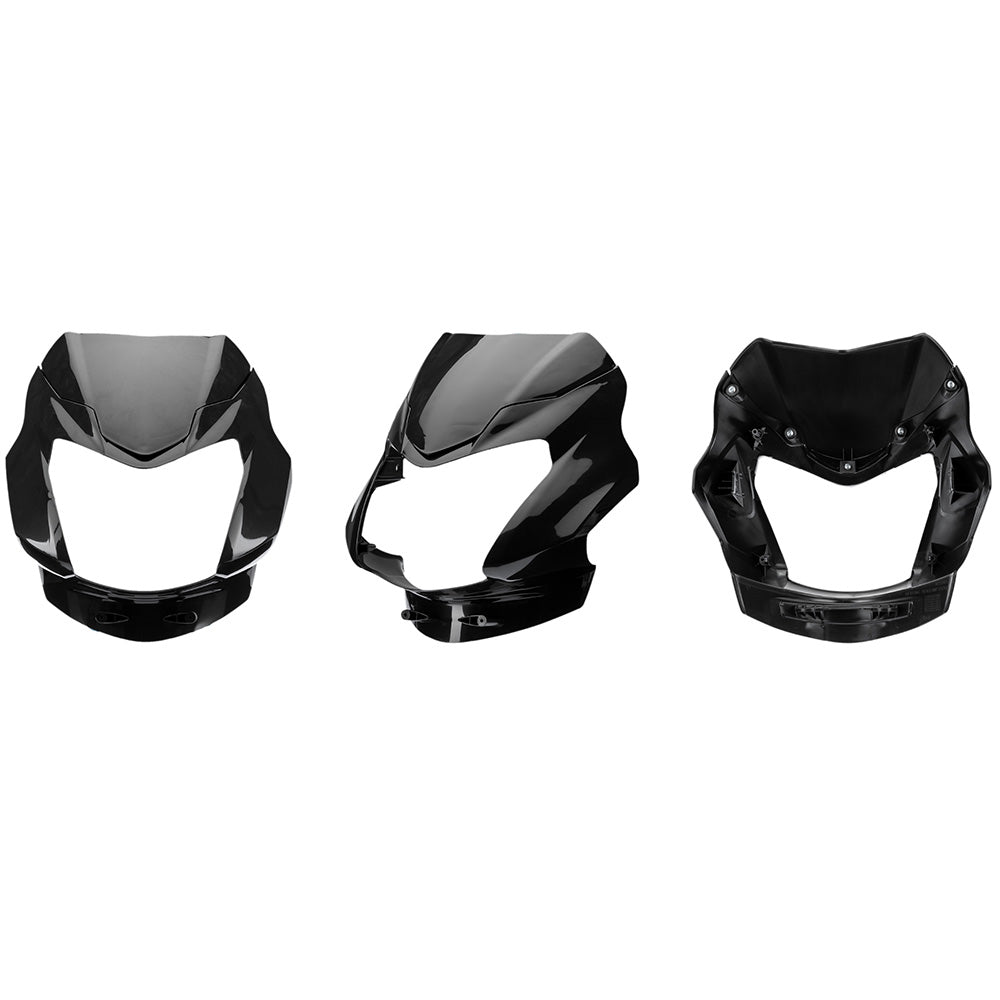 Carenaje negro TVS 100 Sport Yahosuka