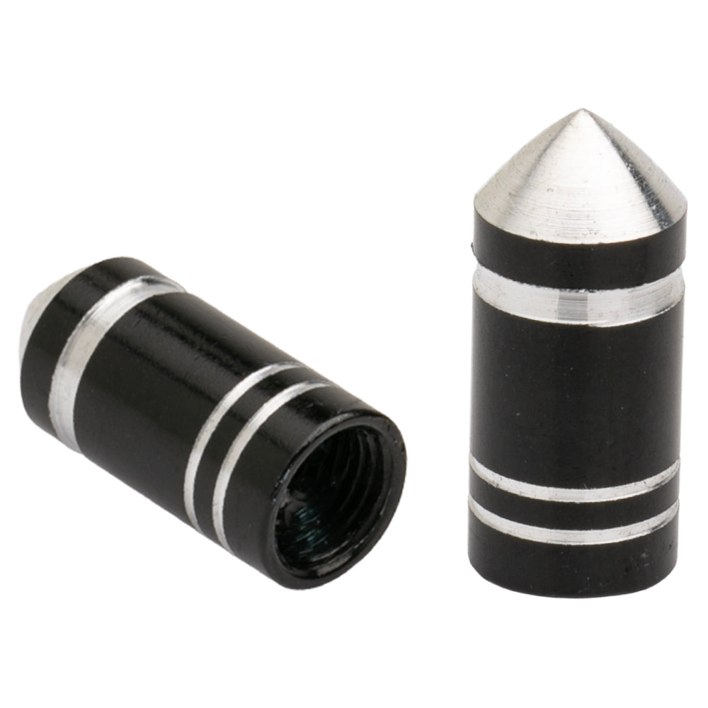 Tapa para válvula americana negra tipo bala 1A-10