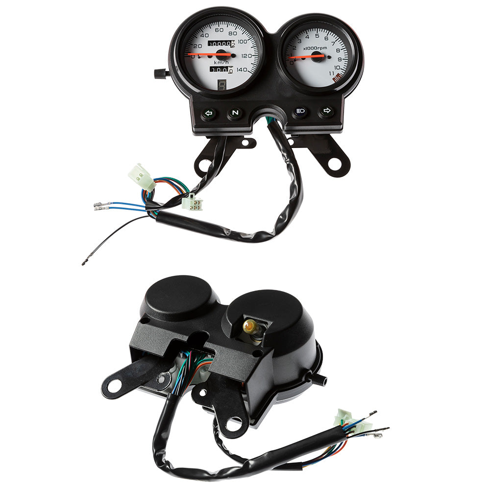 Velocímetro Negro-Blanco AKT 125 SL-NKD Yahosuka