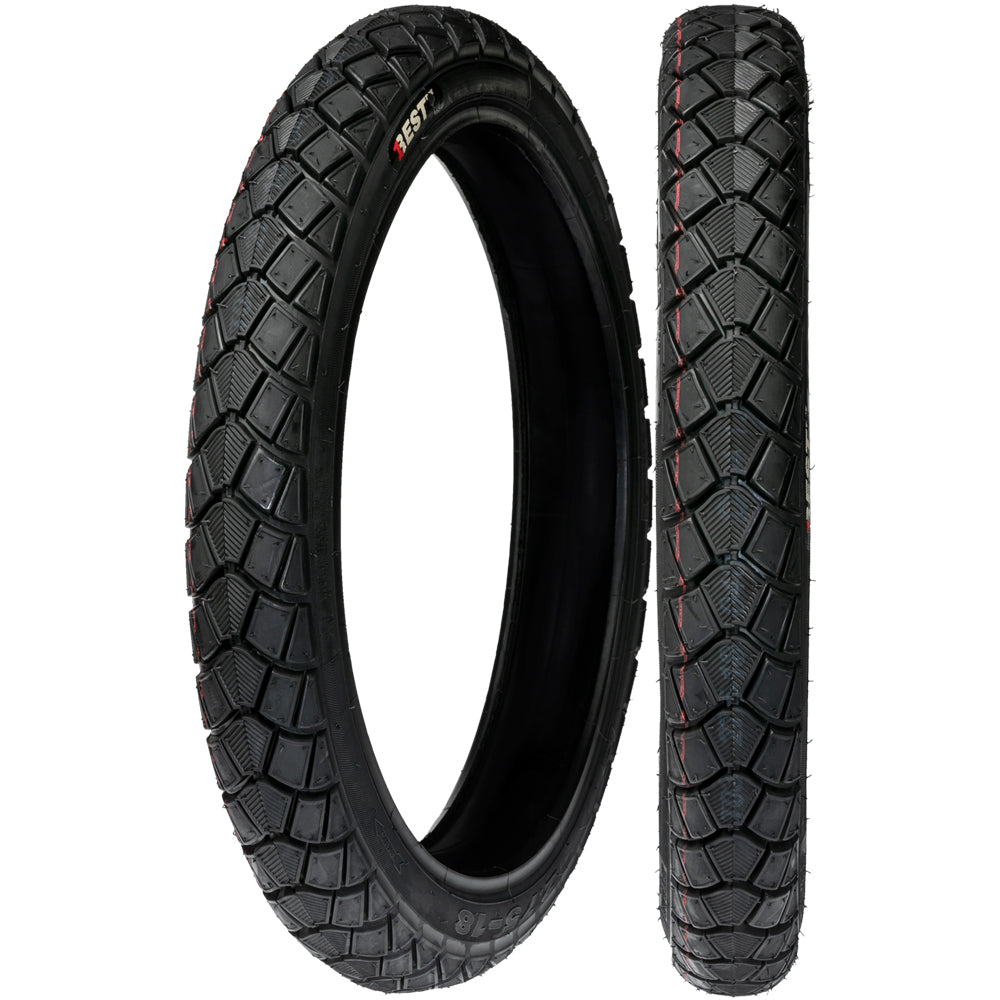 Llanta Best Tire 2.75/18 DX-048 TT Delantera Doble Propósito
