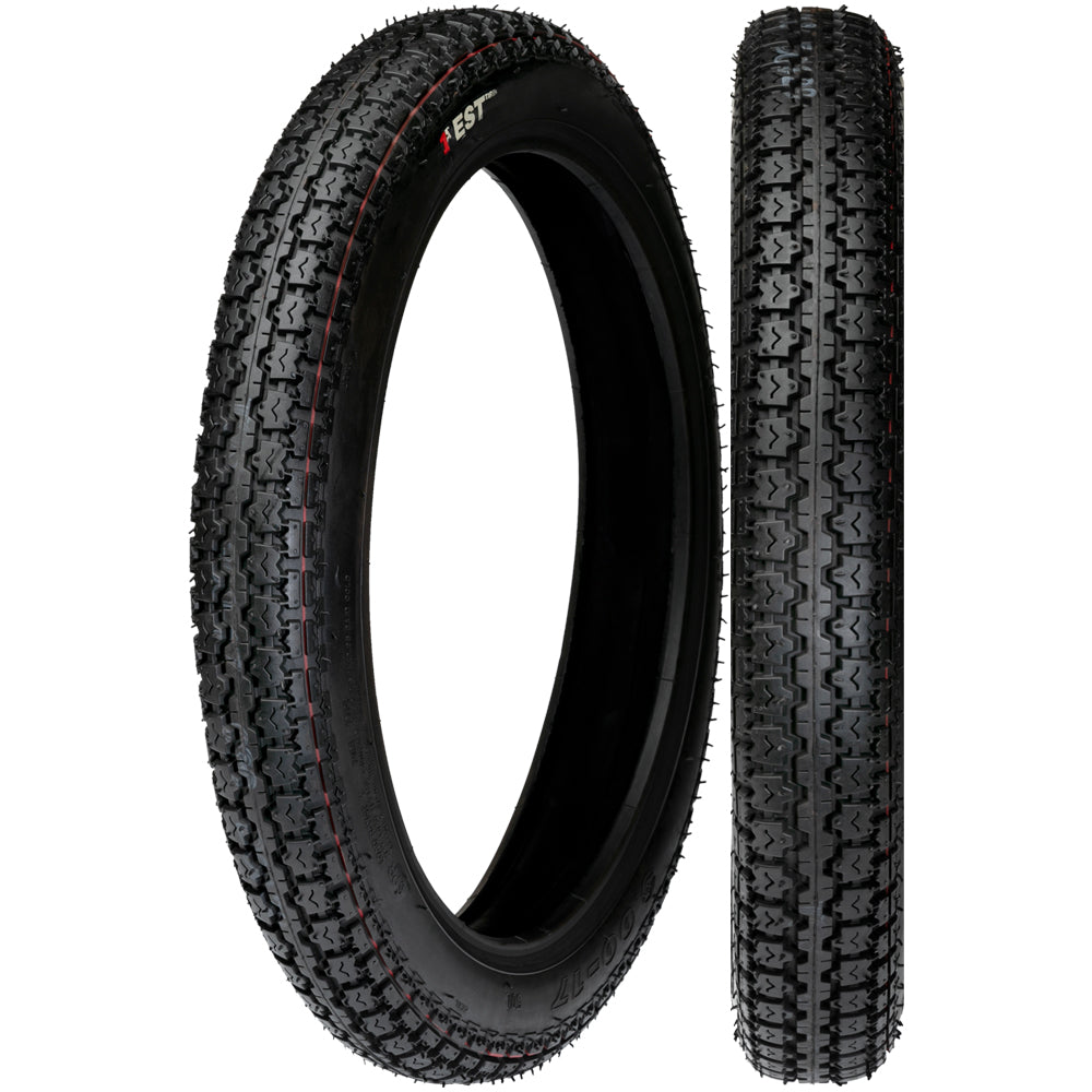 Llanta Best Tire 3.00/17 DX-036 TT Trasera Tipo Calle