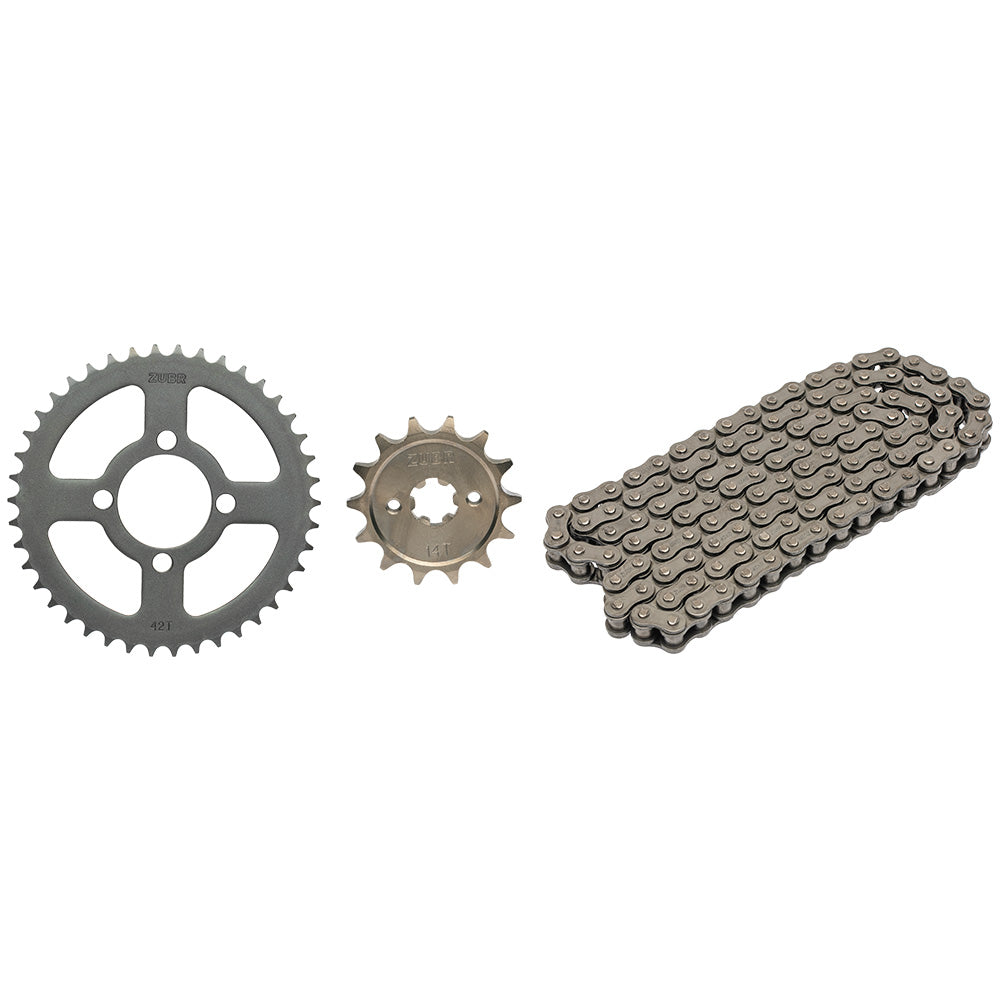 Kit de arrastre 428HX110L/42T/12T Boxer CT100/KS Zubr