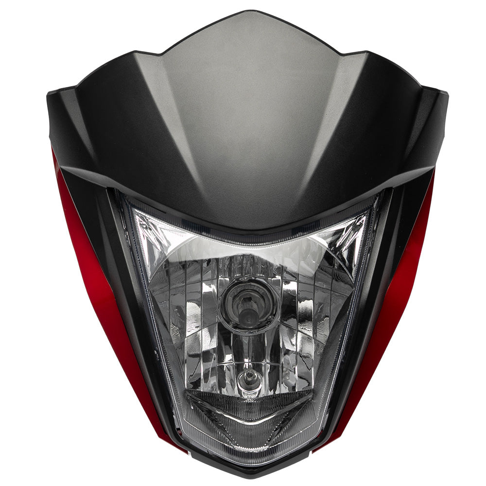 Farola con carenaje Rojo CB 125F GX Motor