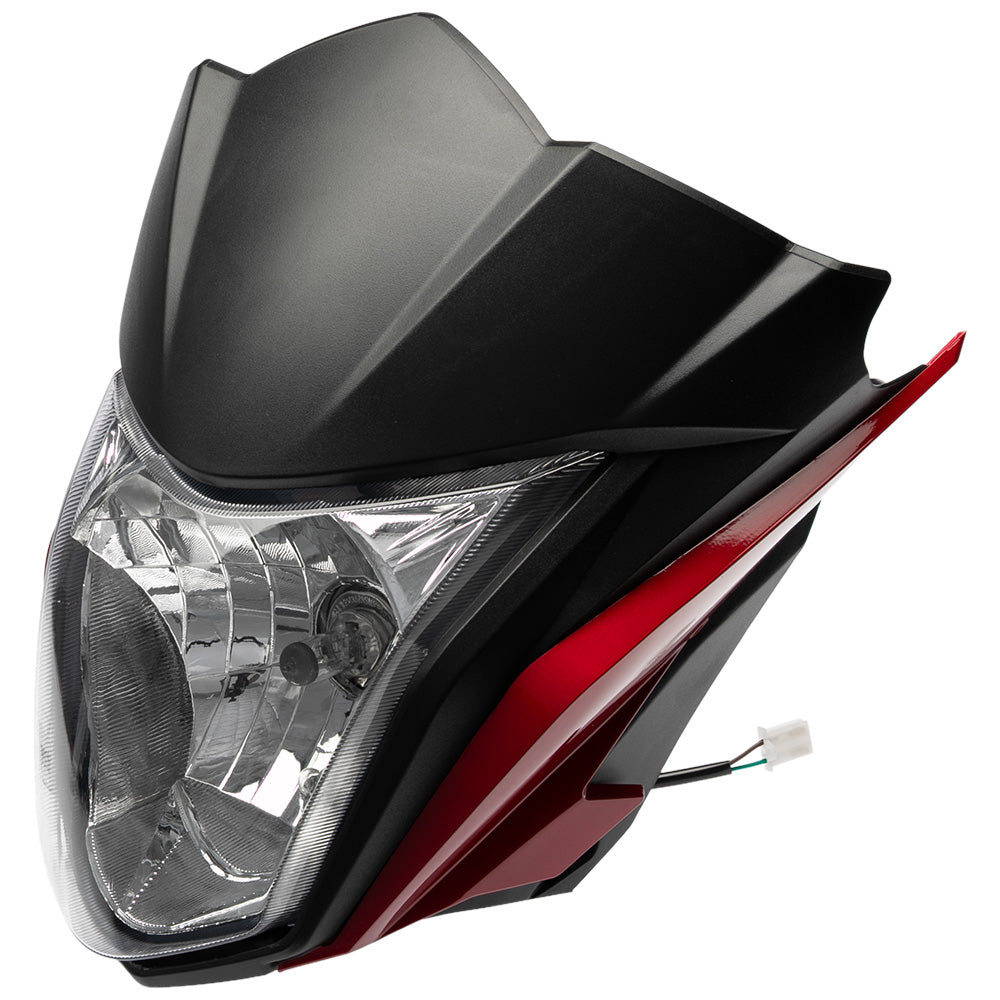 Farola con carenaje Rojo CB 125F GX Motor