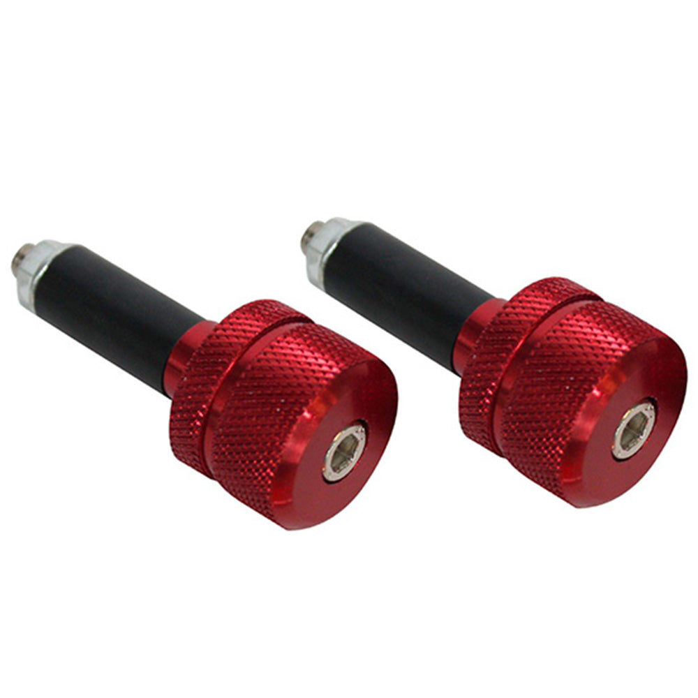 Topes para manubrio en aluminio rojo GX Motor