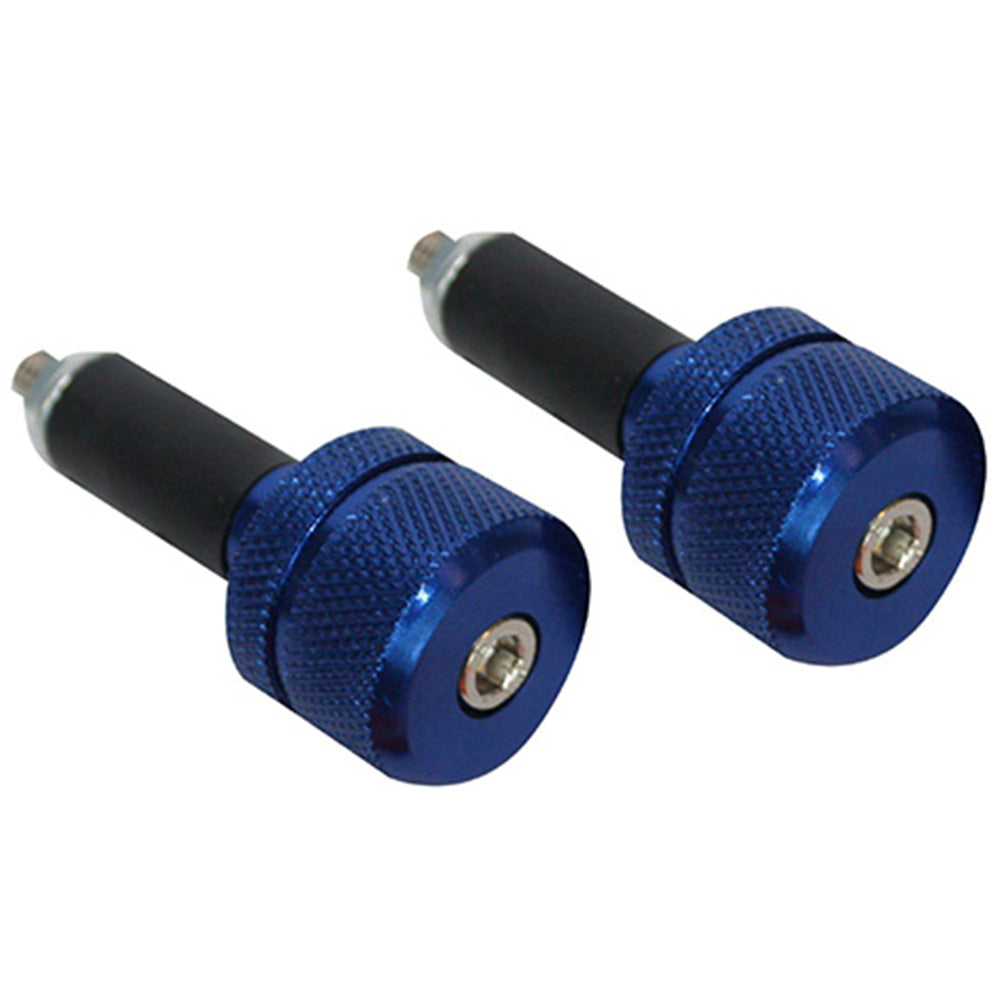 Topes para manubrio en aluminio azul GX Motor