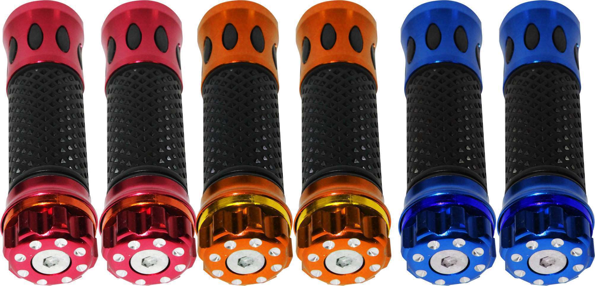 Grips de lujo silver GX Motor