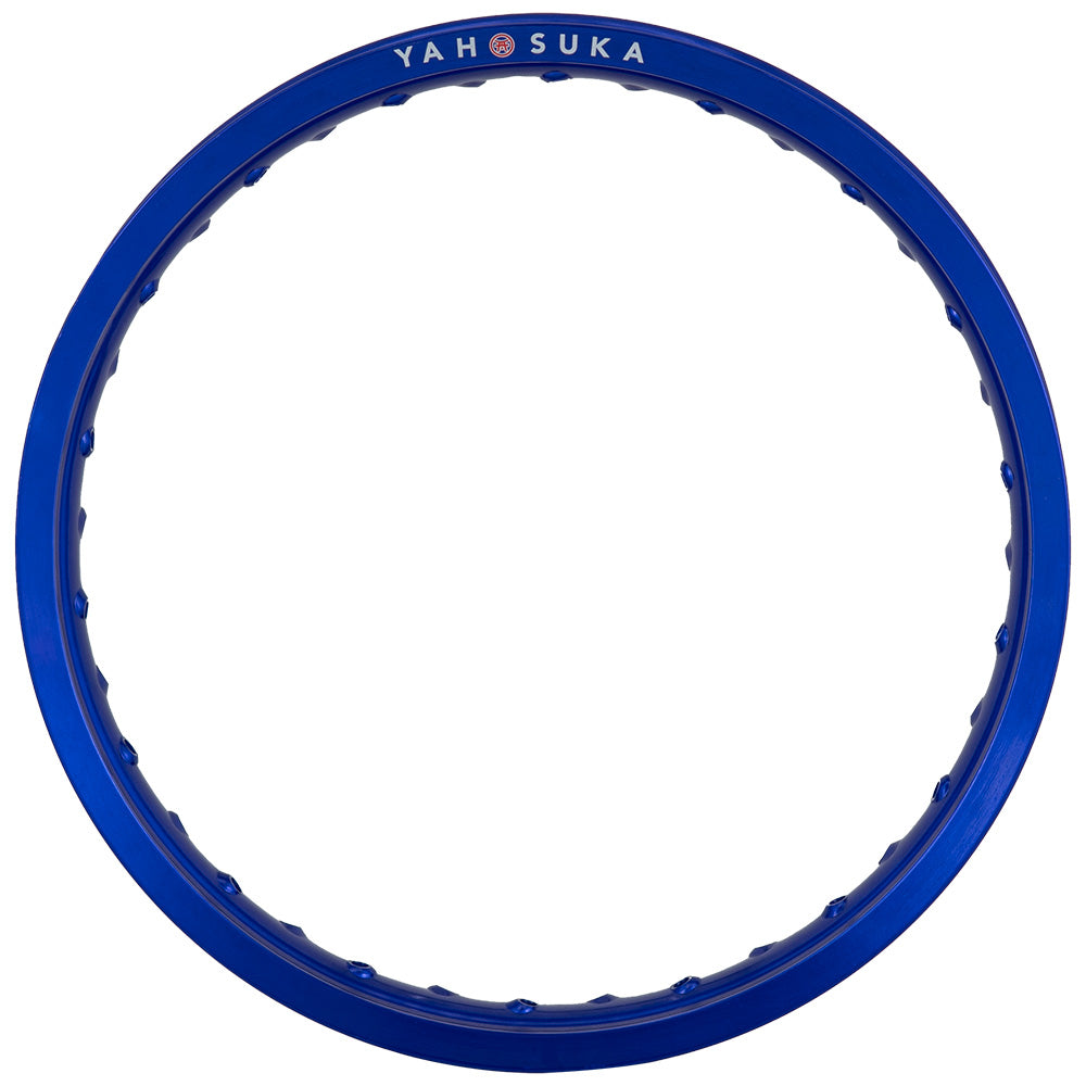 Rin Azul en aluminio 2.15x18 tipo T aerodinámico Yahosuka