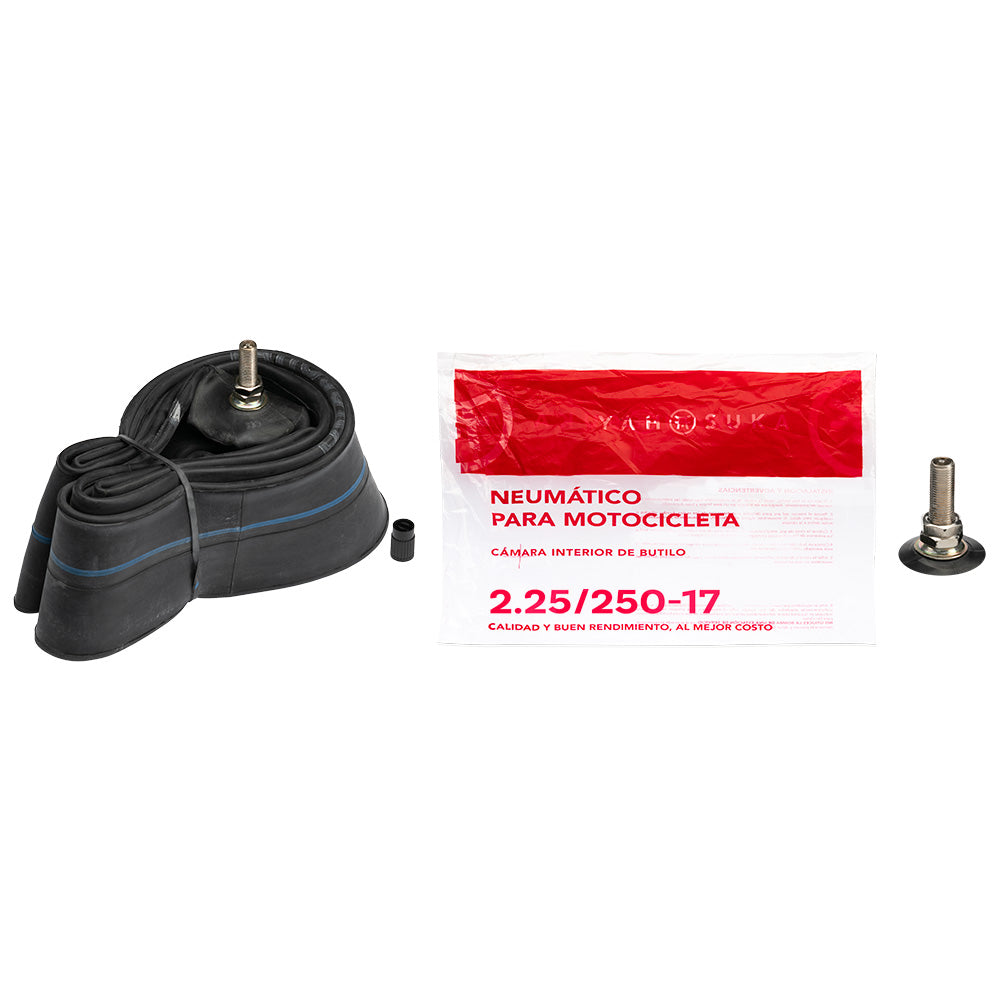 Neumático Moto 2.25/2.50-17 Válvula TR4 Yahosuka
