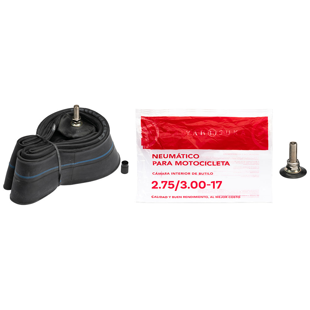 Neumático Moto 2.75/3.00-17 Válvula TR4 Yahosuka