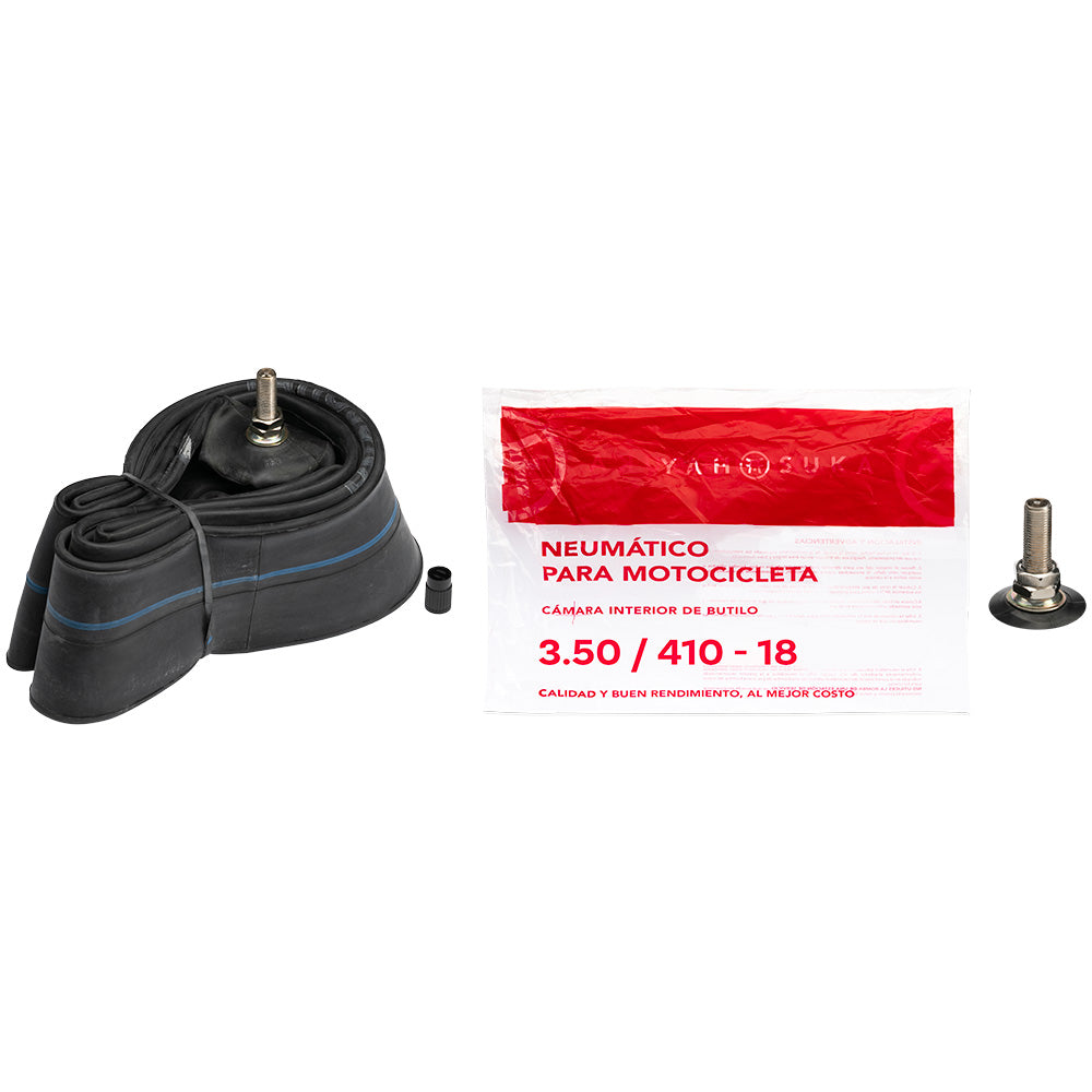 Neumático Moto 3.50/4.10-18 Válvula TR4 Yahosuka