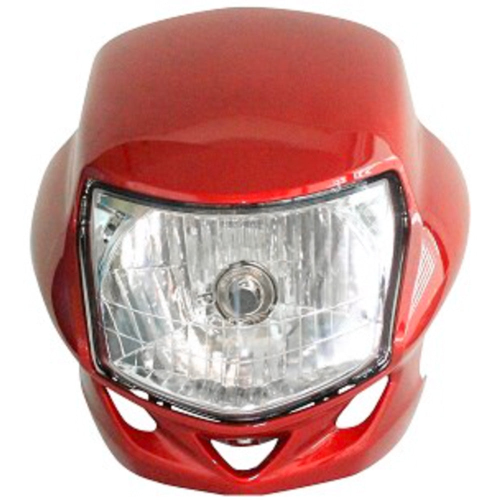 Farola con carenaje Roja Eco Deluxe Everestt