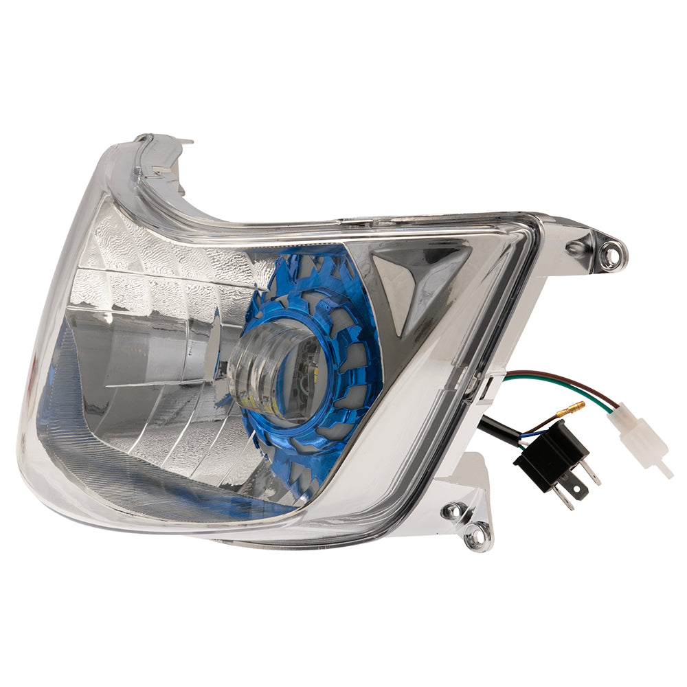 Farola LED Azul Boxer CT 100 GX Motor