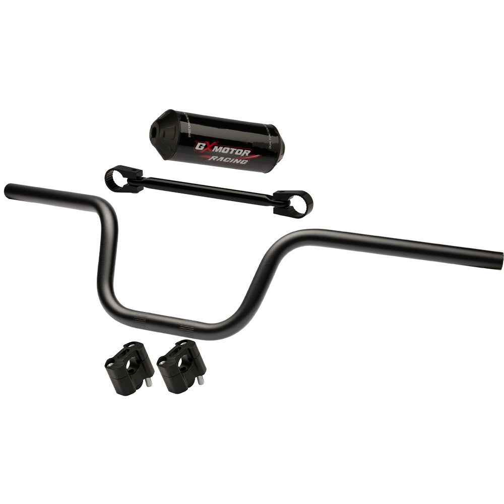 Manubrio con Acutrax Negro Boxer CT 100 GX Motor