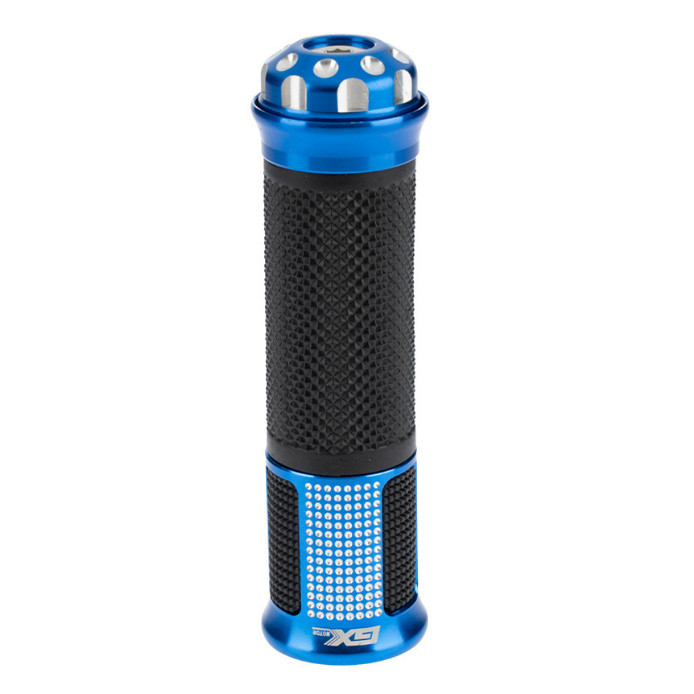 Grips de lujo azul GX Motor