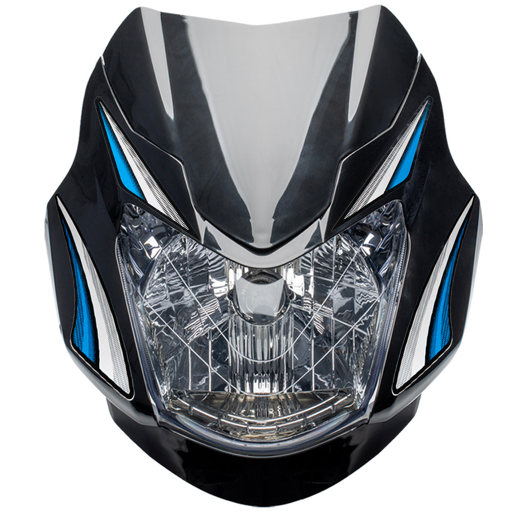 Carenaje Con Farola TVS 100 Sport Yahosuka
