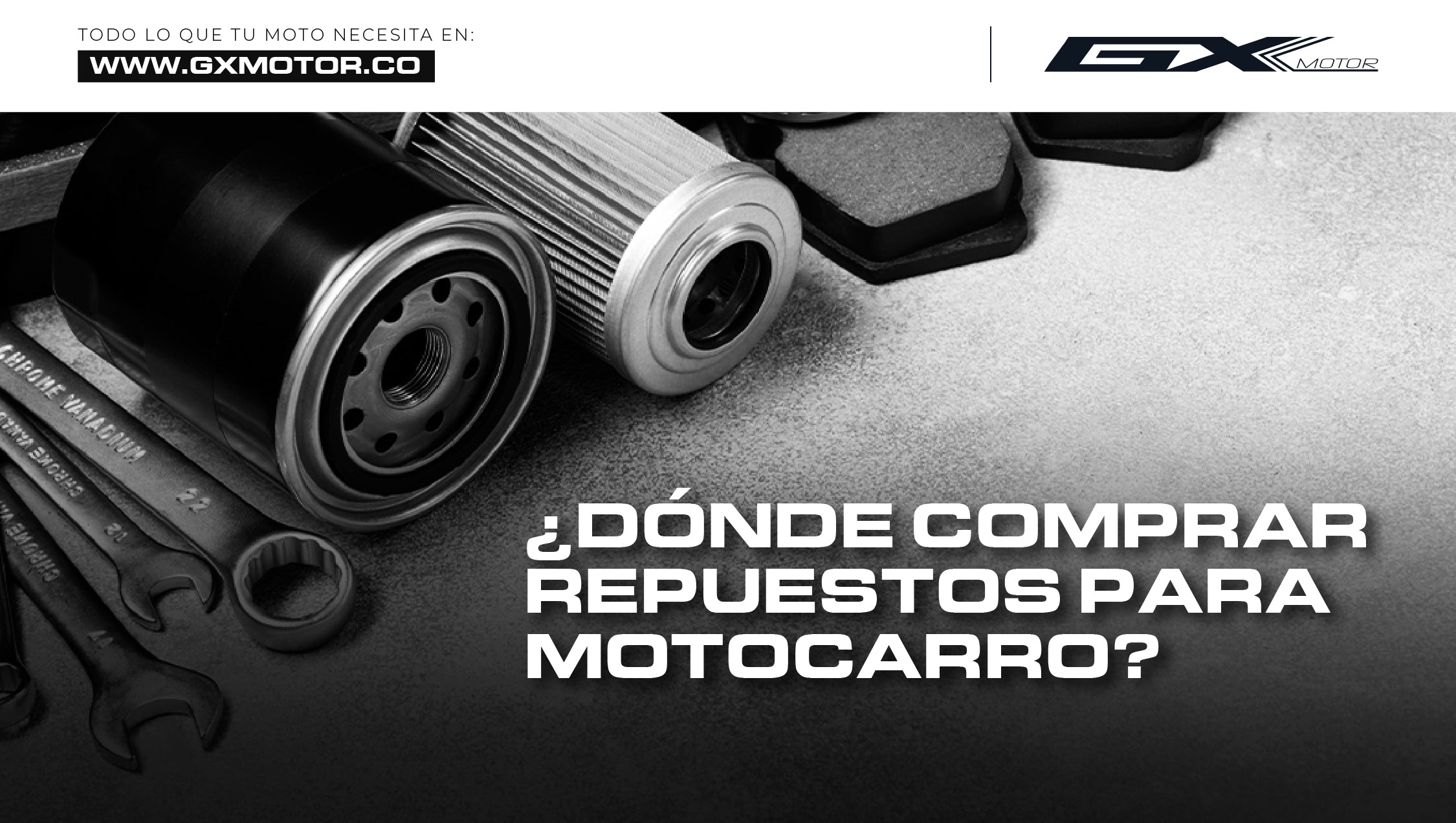 ¿Dónde comprar repuestos para motocarro?