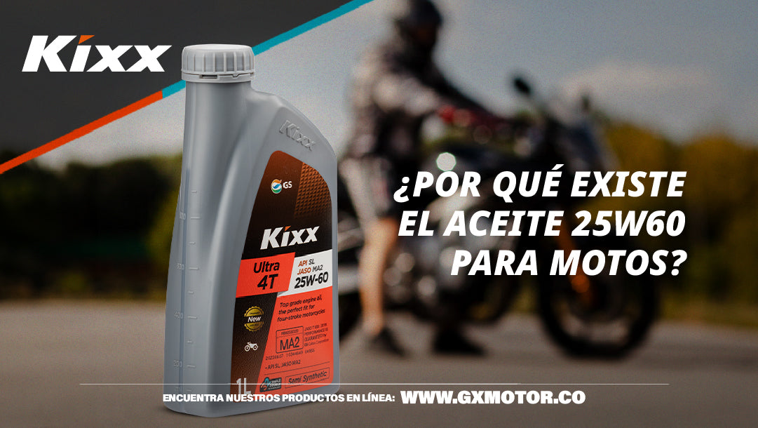 ¿Por qué existe el aceite 25w60 para motos?