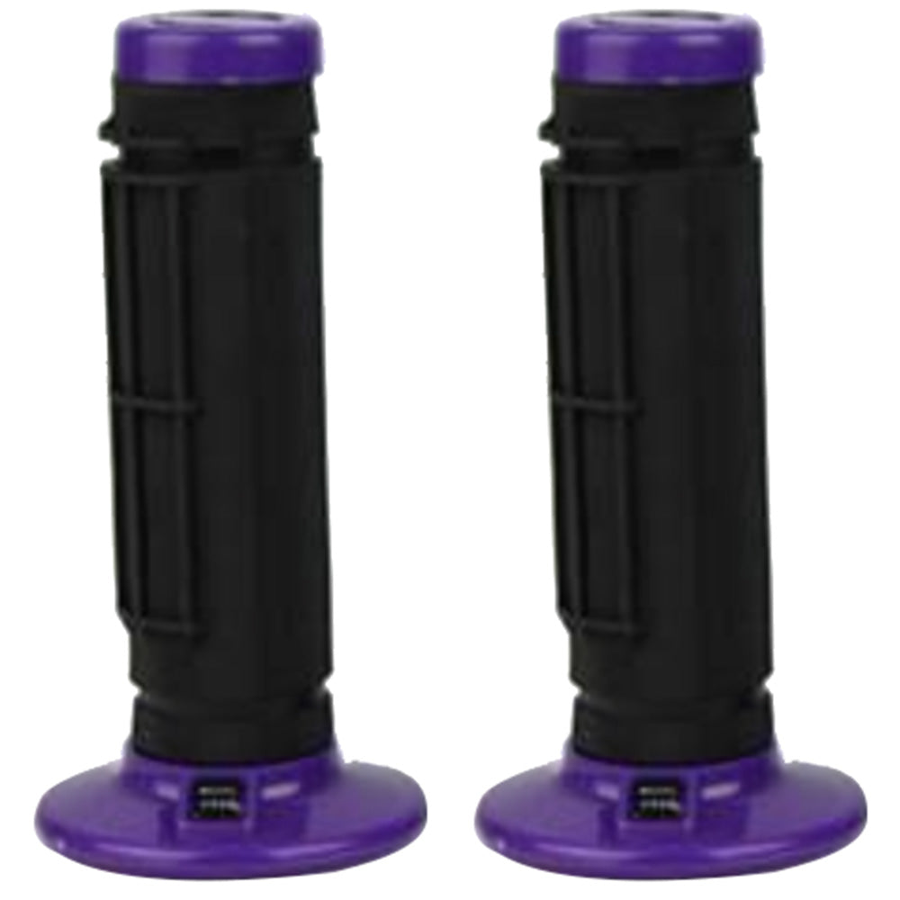 Grips de lujo negro/morado A2 ZX-520 GX Motor