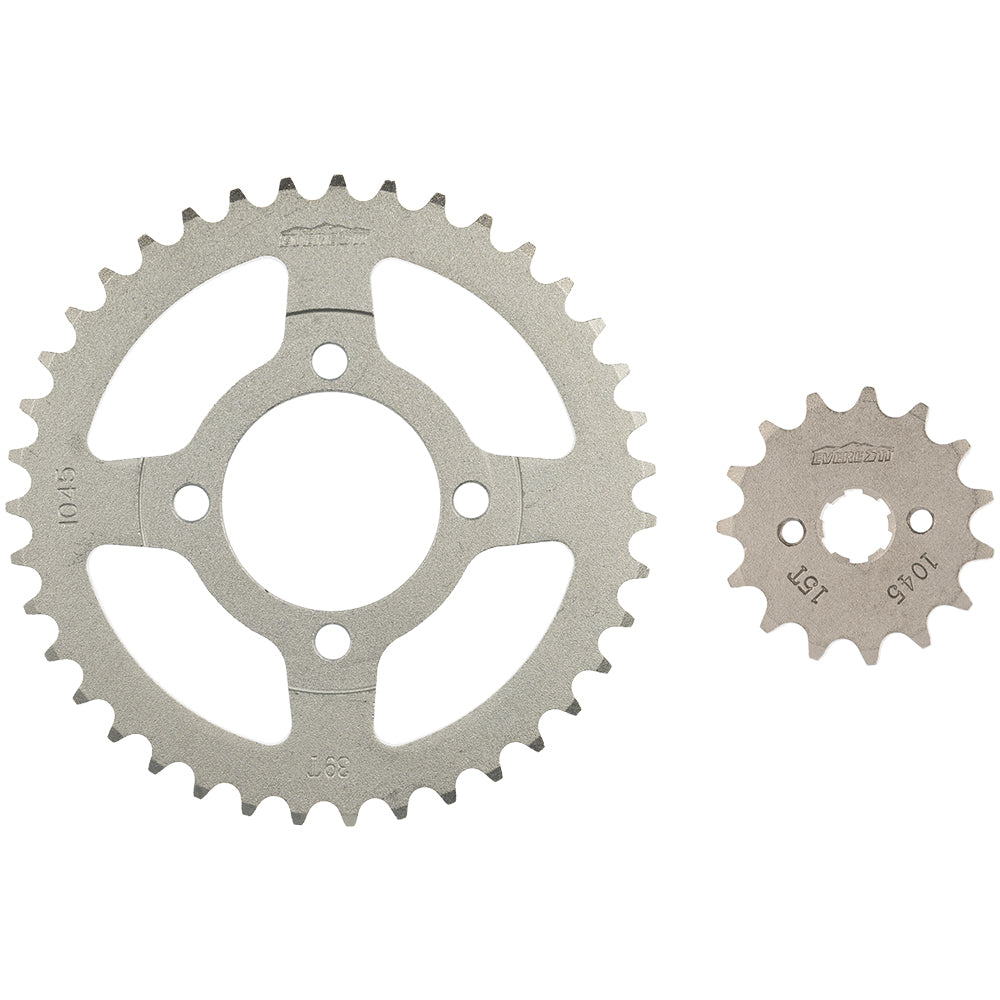 Kit Sprocket-Piñón C90/ECO 100 39T/15T Everestt