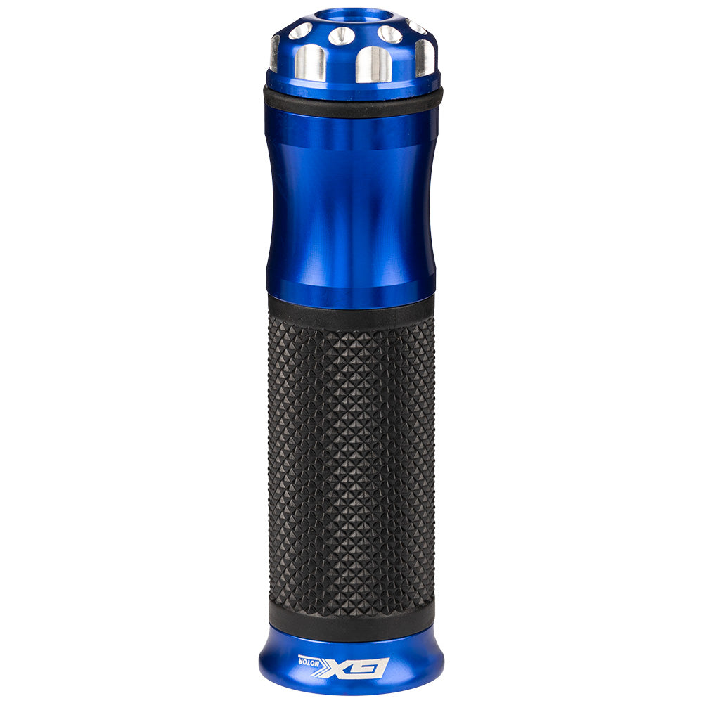 Grips de lujo azul para moto GX Motor