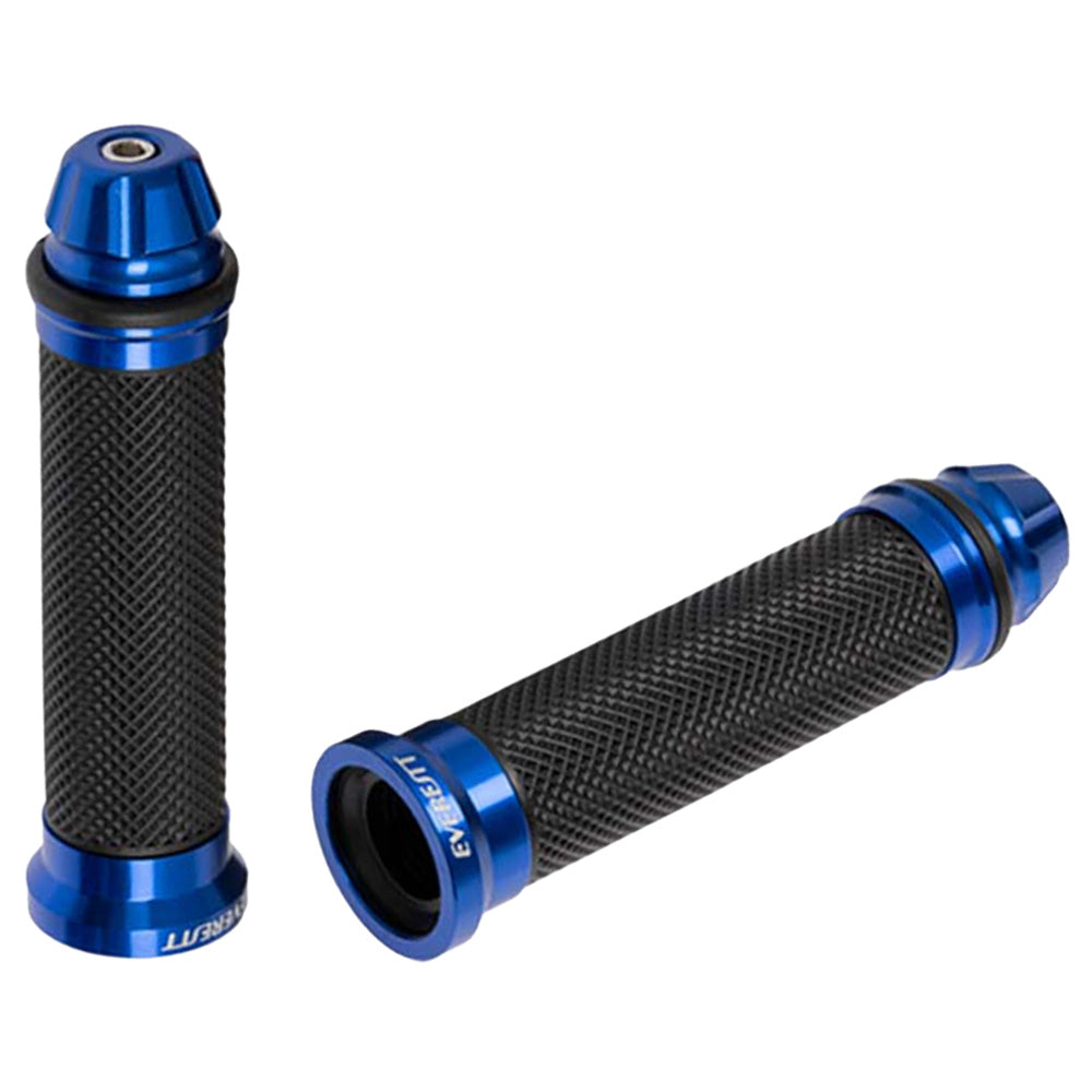 Grips para moto Azul con carretel Everestt