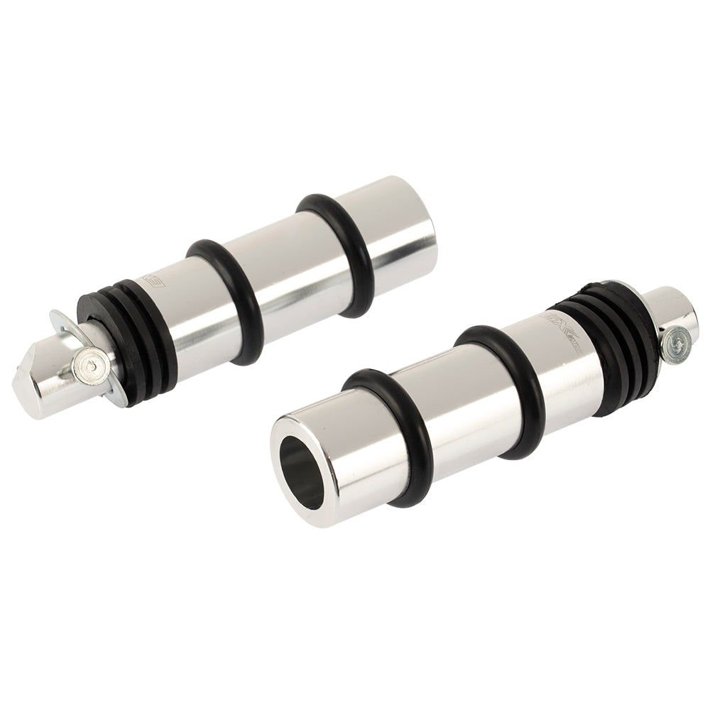 Posapiés de lujo trasero Silver GX Motor
