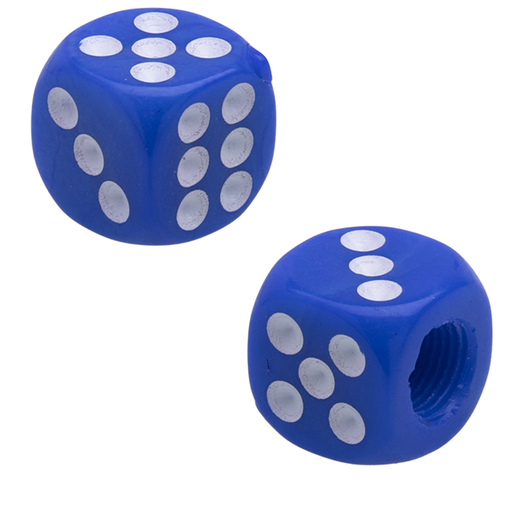 Tapa para Válvula Americana azul tipo dados GX Motor