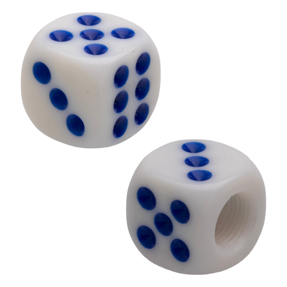 Tapa para Válvula Americana blanco tipo dados GX Motor