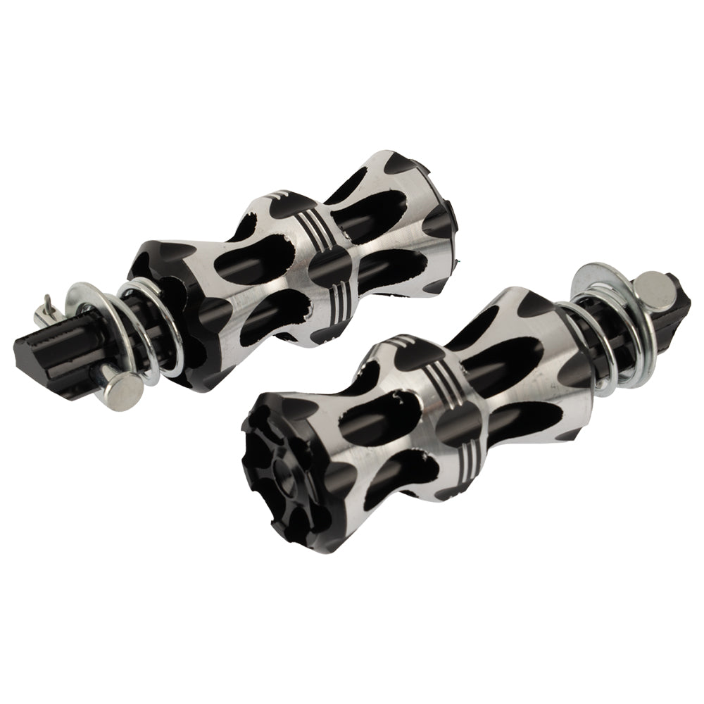 Reposapiés Trasero Negro Aluminio JW1180 GX Motor