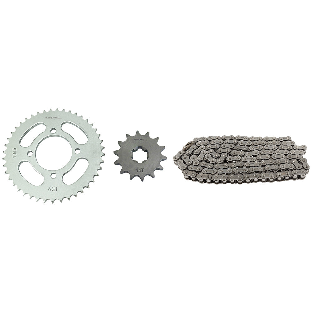 Kit de arrastre RX 115 428HX120/38T/14T 1045 GX Motor