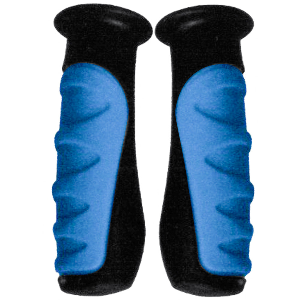 Grips de lujo negro azul 124MM Everestt