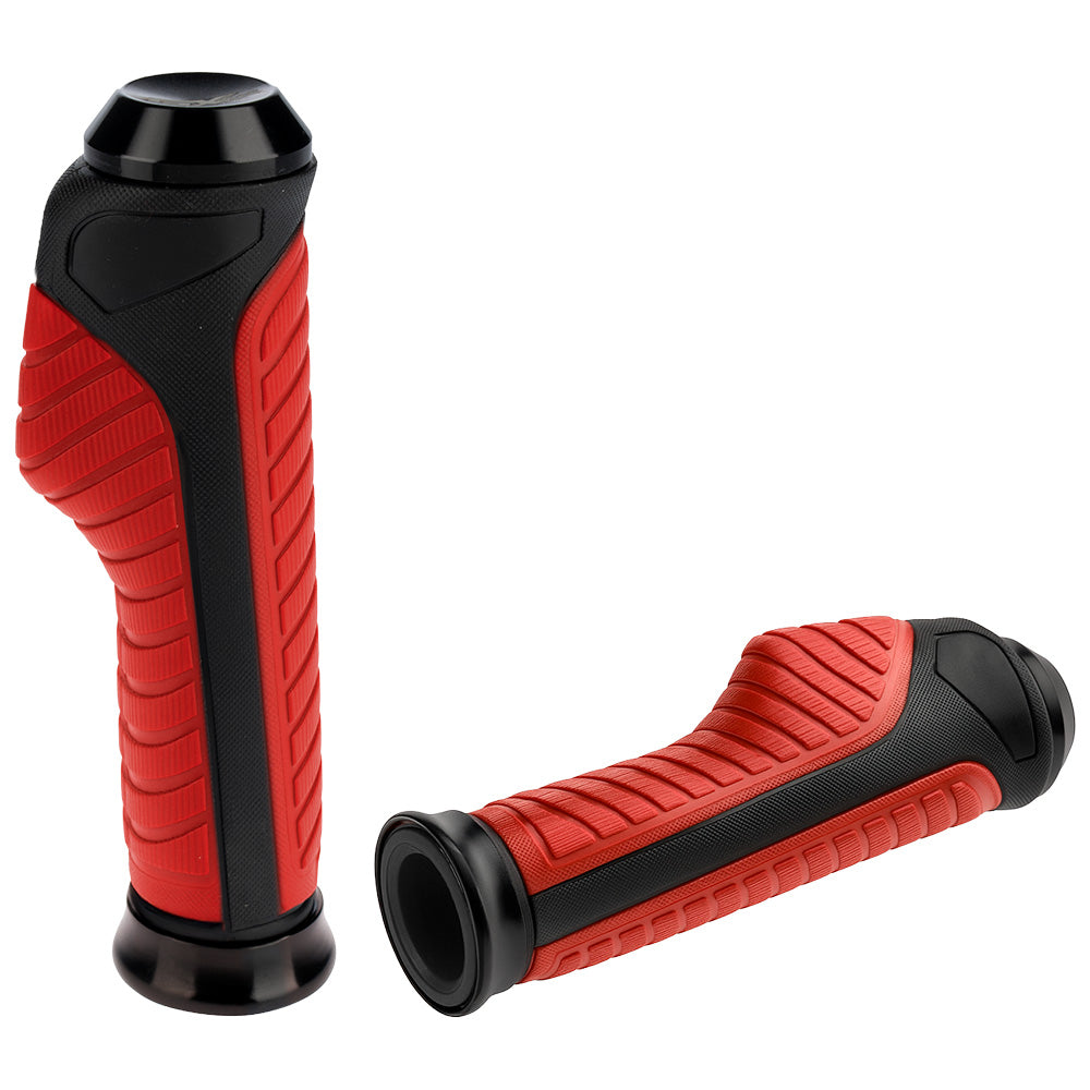 Grips de lujo negro rojo para moto XL-241 GX Motor