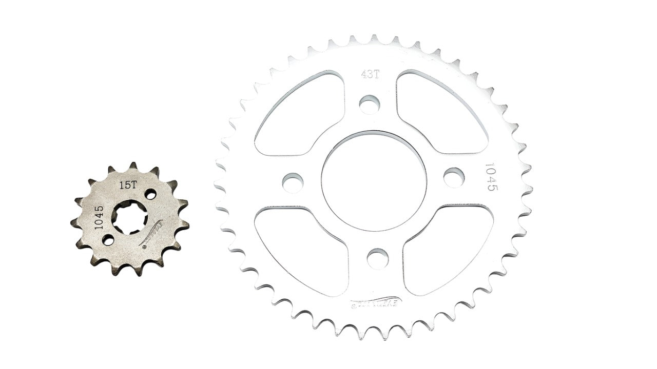 Kit de sprocket para PULSAR 180 / DISCOVER 135 43T/15T Everestt