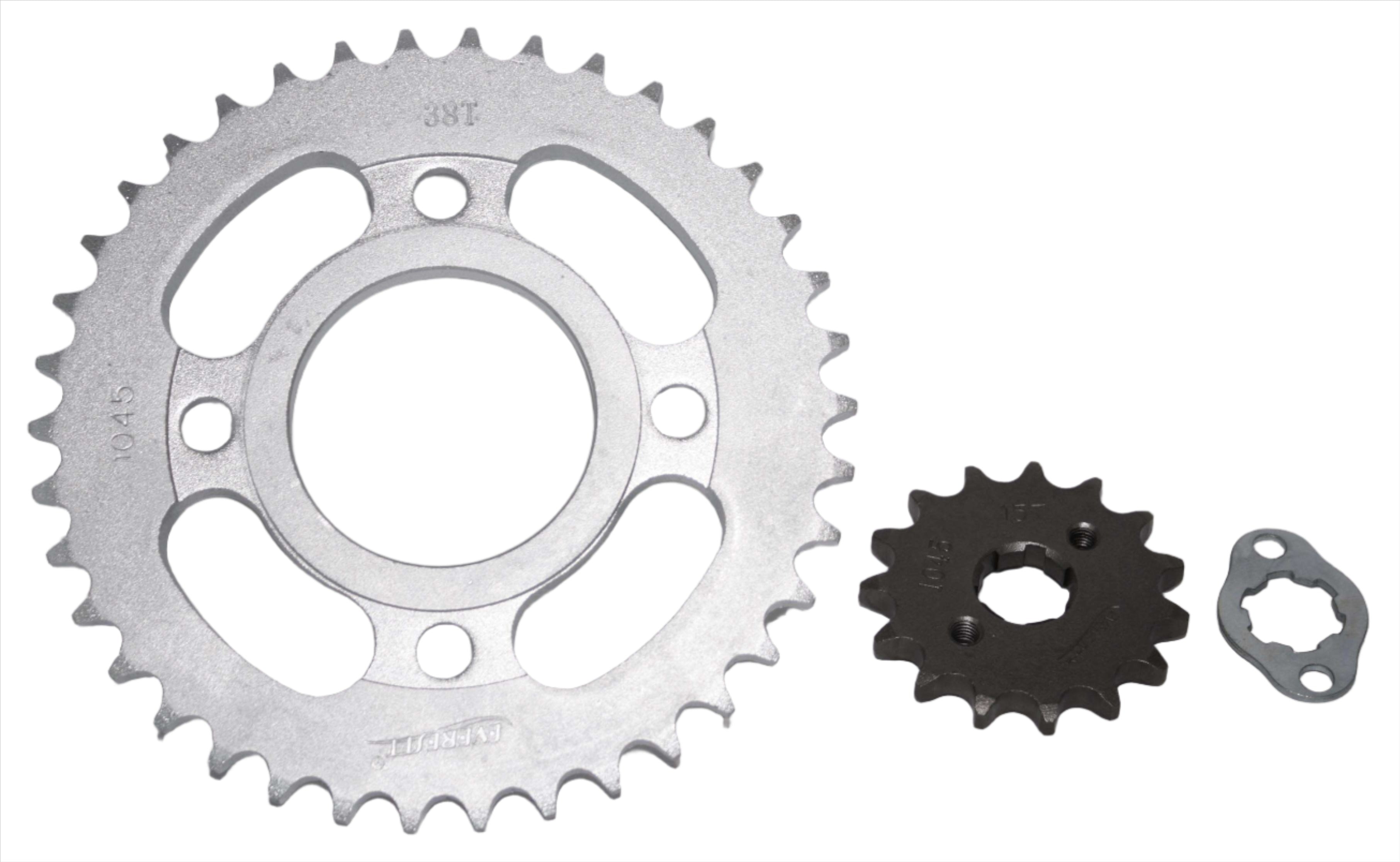 Kit Sprocket-Piñón AK 125 38T/15T Everestt