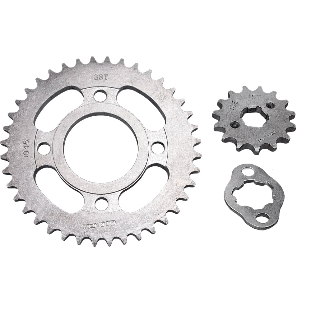 Kit Sprocket-Piñón AK 125 38T/15T Everestt