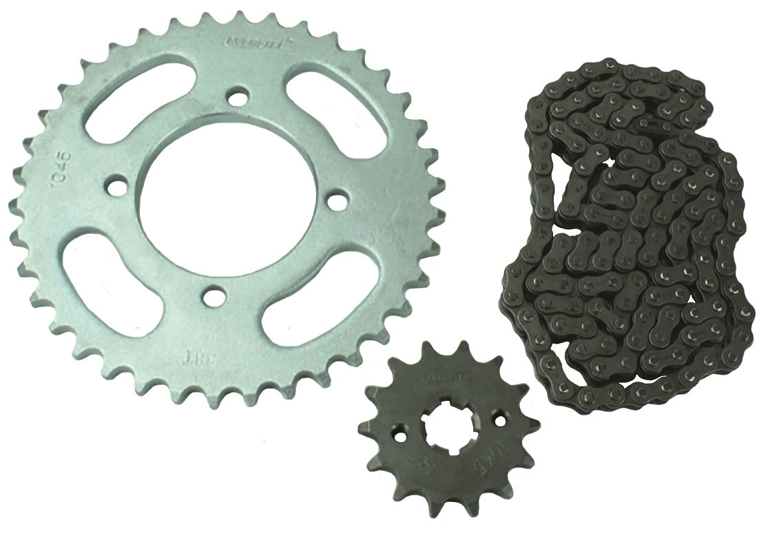 Kit de sprocket para RX 115 428H/38T/14T/120L Everestt