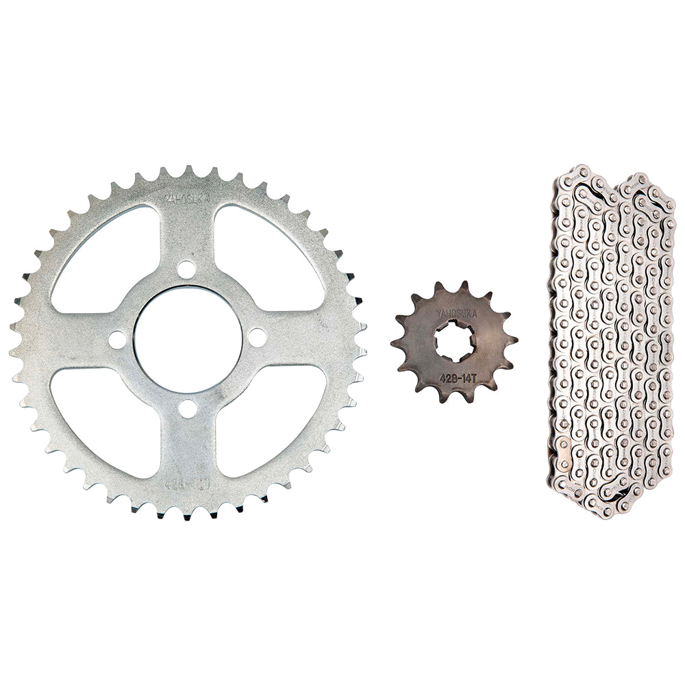 Kit de arrastre AX 100 428H/42T/14T/120L Yahosuka