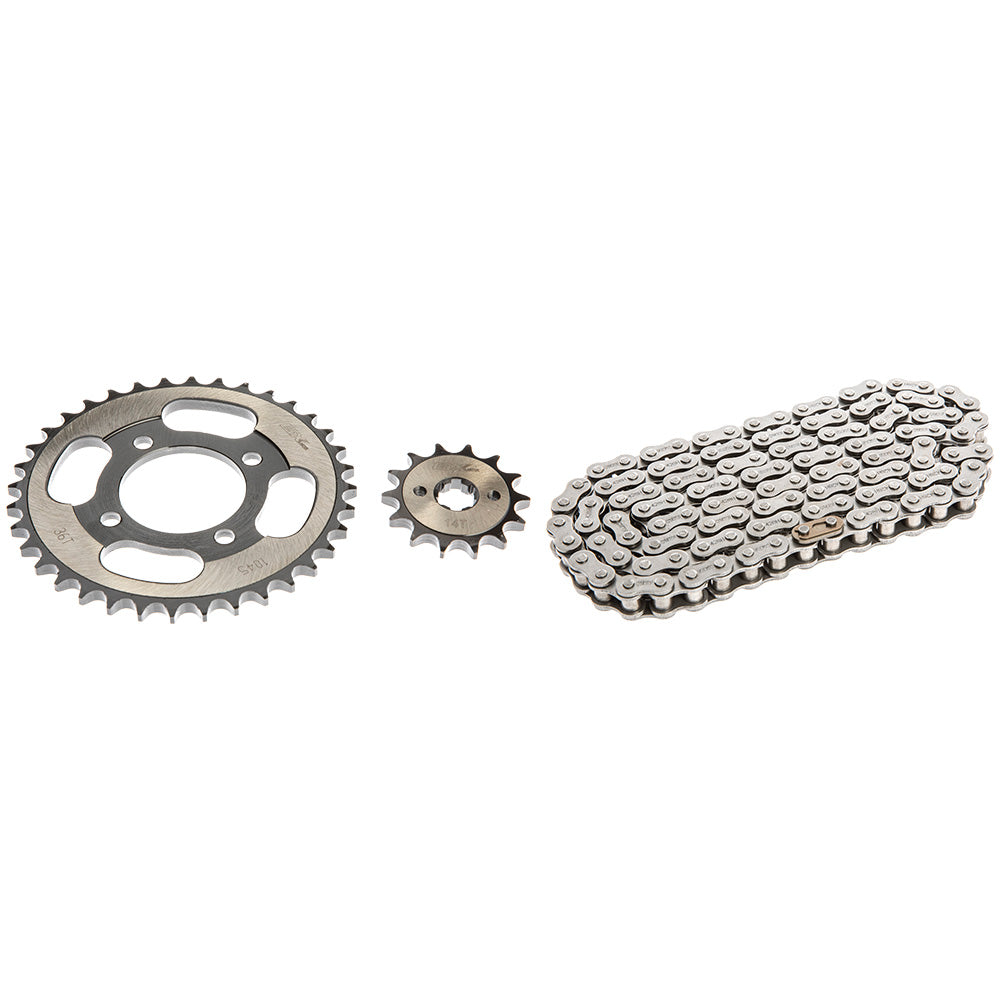 Kit Sprocket Negro 428HX120L/36T/14T AKT 110/Advance 110 GX Motor