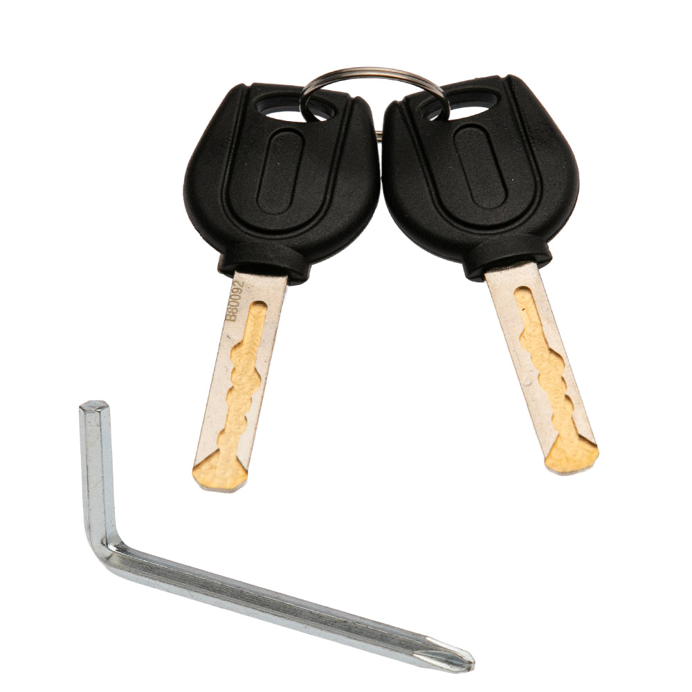 Candado disco con alarma Silver TY123 Yahosuka