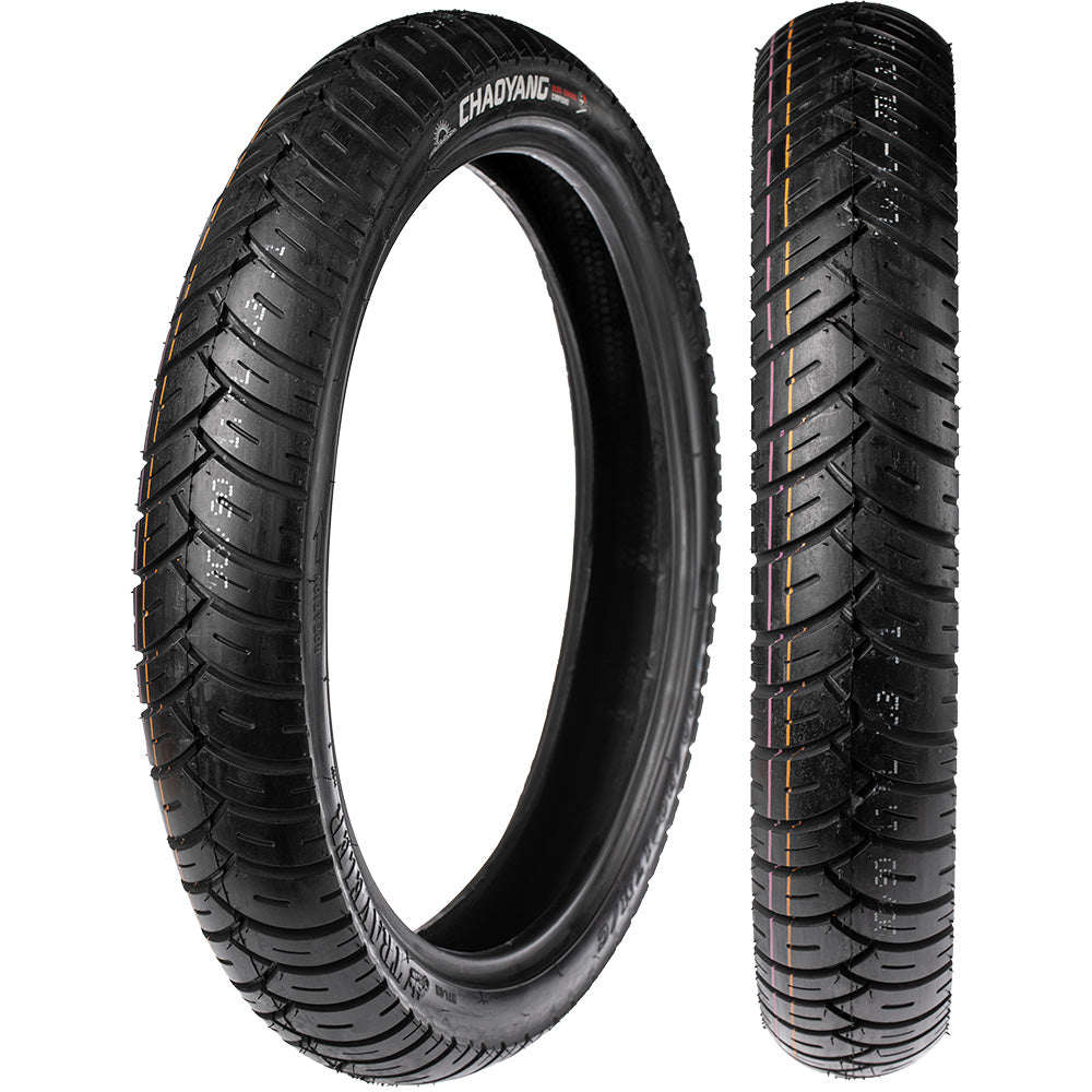 Llanta Chaoyang 90/90-17 H987 TL Trasera Sport con Silica