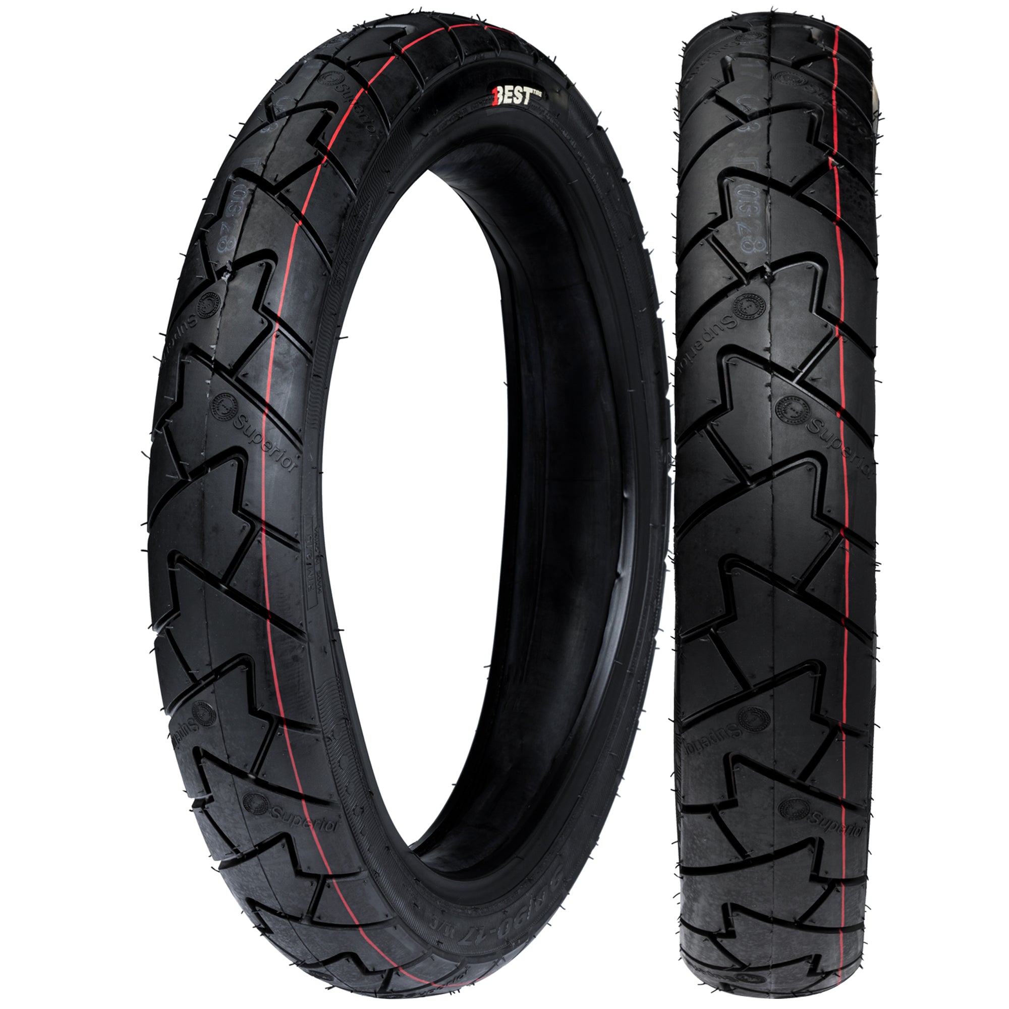 Llanta Best Tire 90/90-17 DX-093 TT Trasera Pista