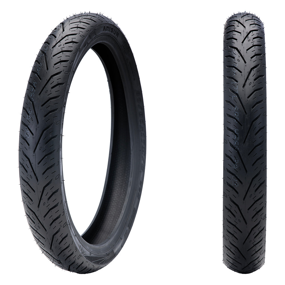 Llanta 80/90-17 TL 4PR H562 46S Arisun