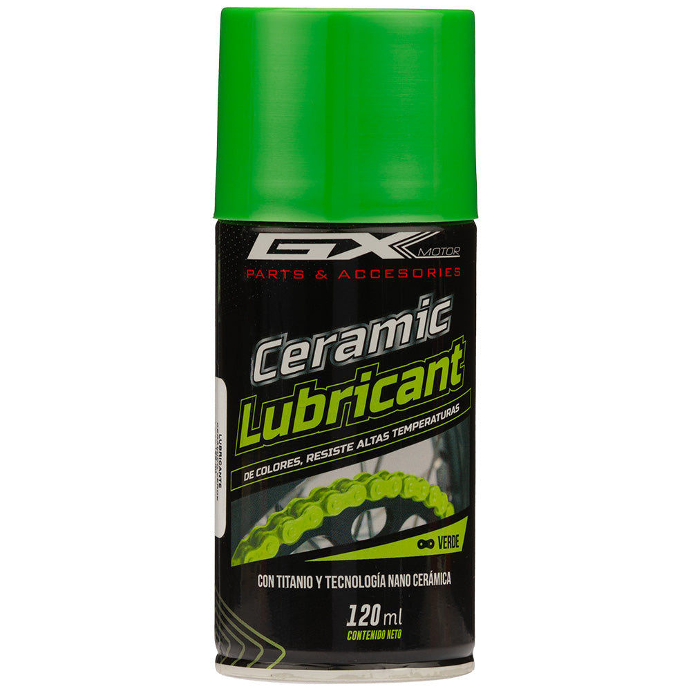 Lubricante De Cadena VerdeEn Aerosol 120ML GX Motor