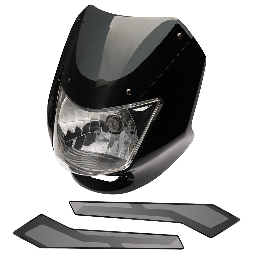Farola Con Carenaje Negro-Gris Boxer CT 100 GX Motor