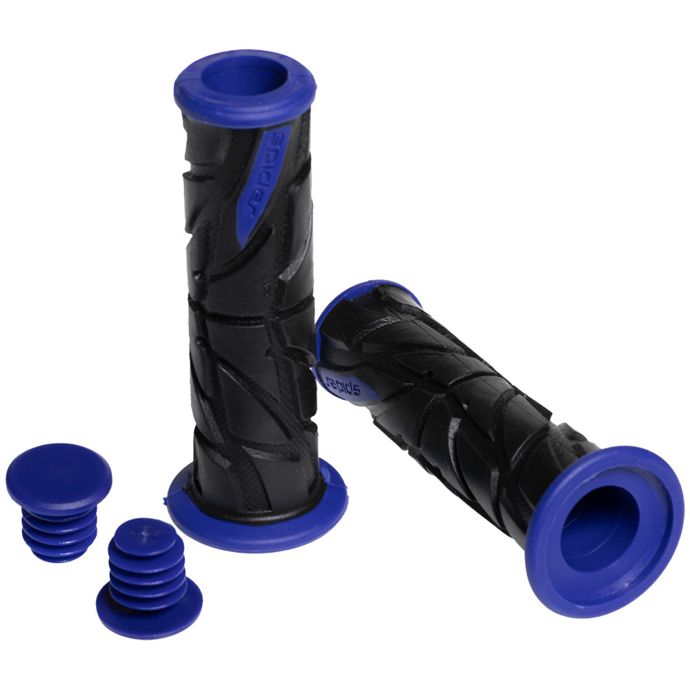 Grips de lujo negro azul 1892 GX Motor